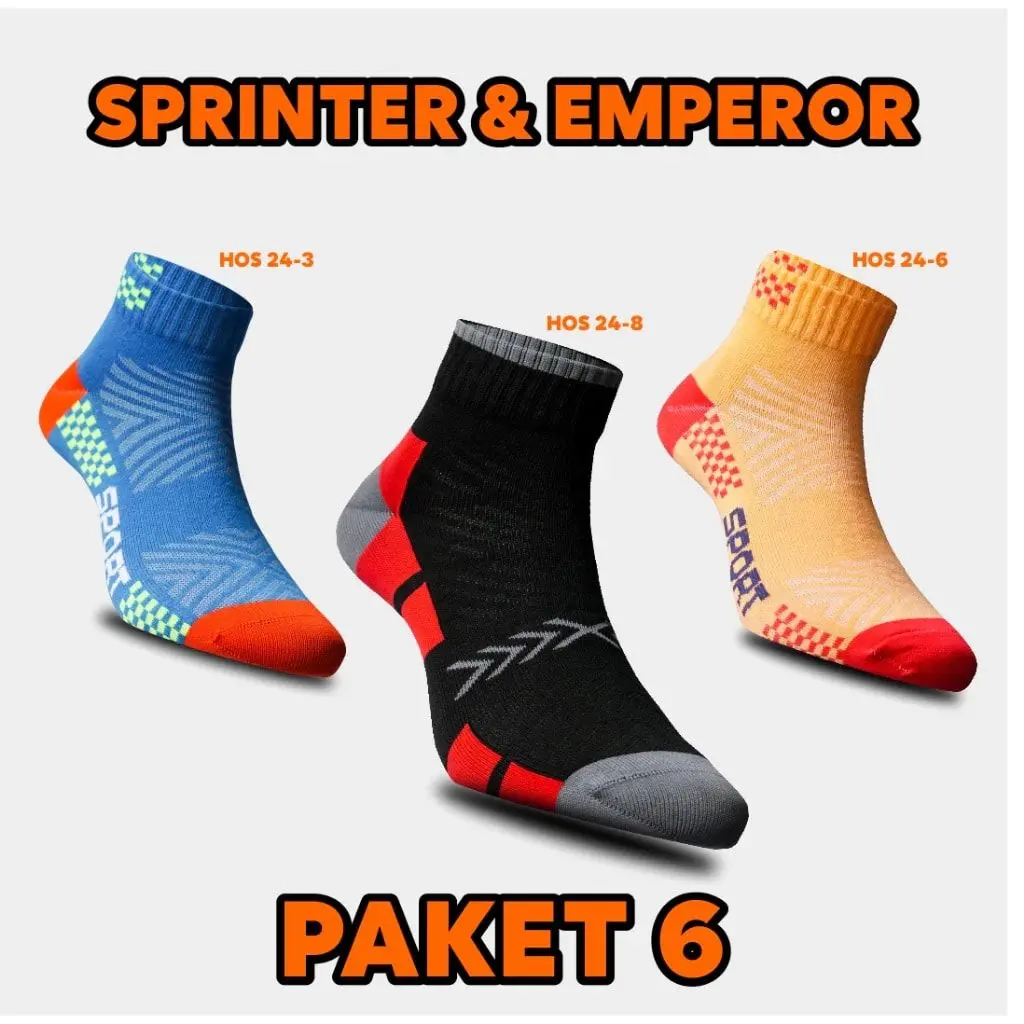 Paket 3 pasang sprinter 