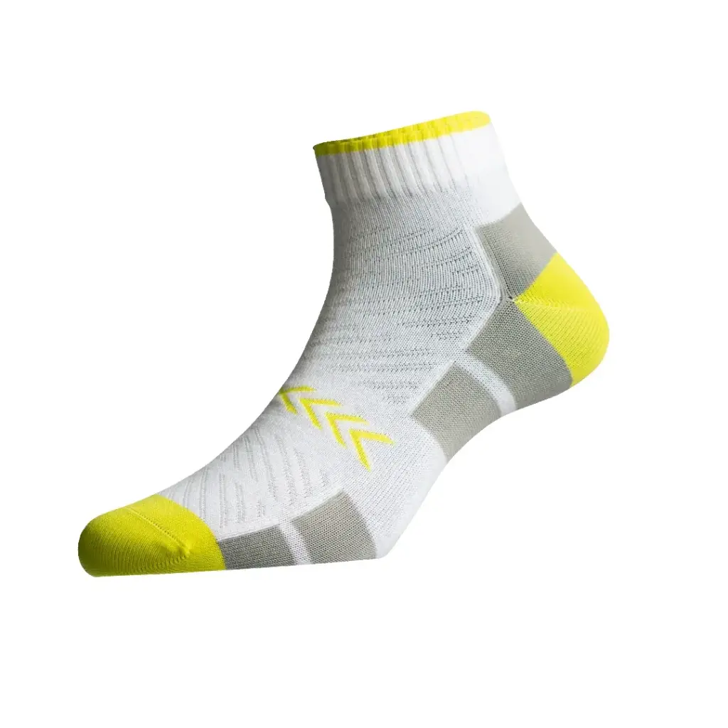 1 Lusin Emperor Ankle Socks white/lime 