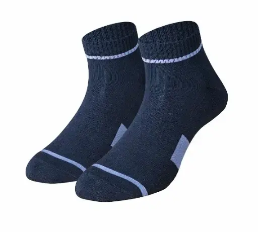 [HOS-23-29B] Star Seller Ankle Black- Dark grey