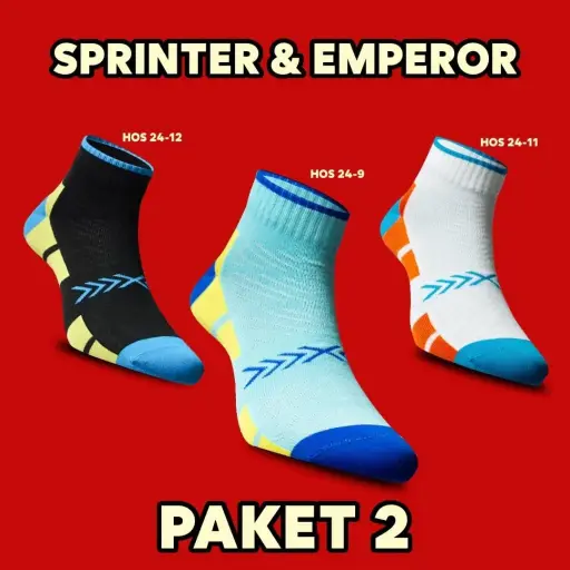 [3psg-PAKET 2] Paket 3 pasang sprinter
